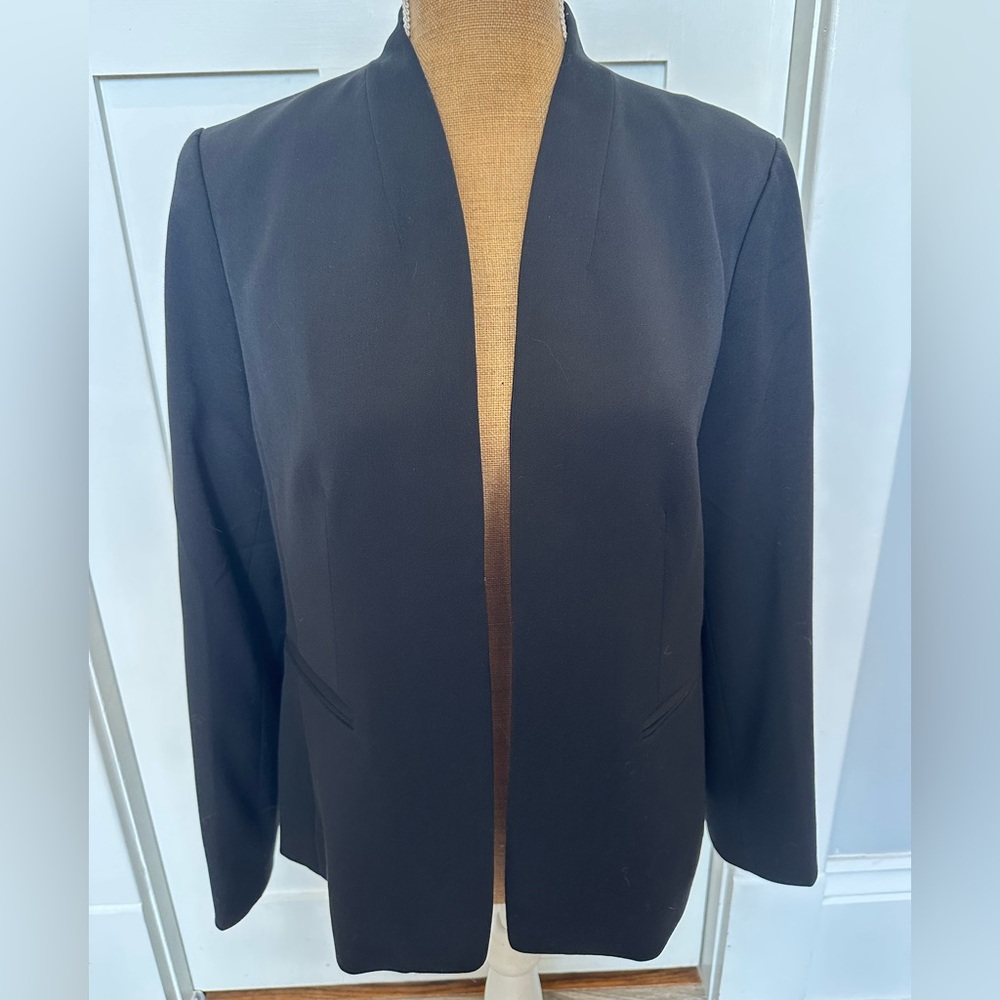 J. Crew Black Blazer Structured Tailored Professional